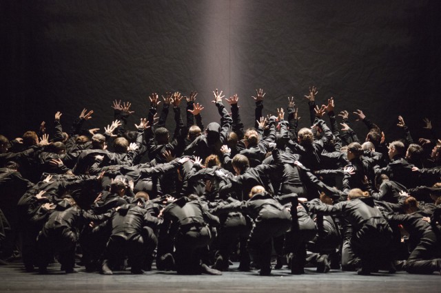 Polaris' by Crystal Pite. Sadler's Wells Theatre (2014). Photo: Bettina Strenske