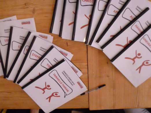 Dance's Start Up VI - Trimonthly programme