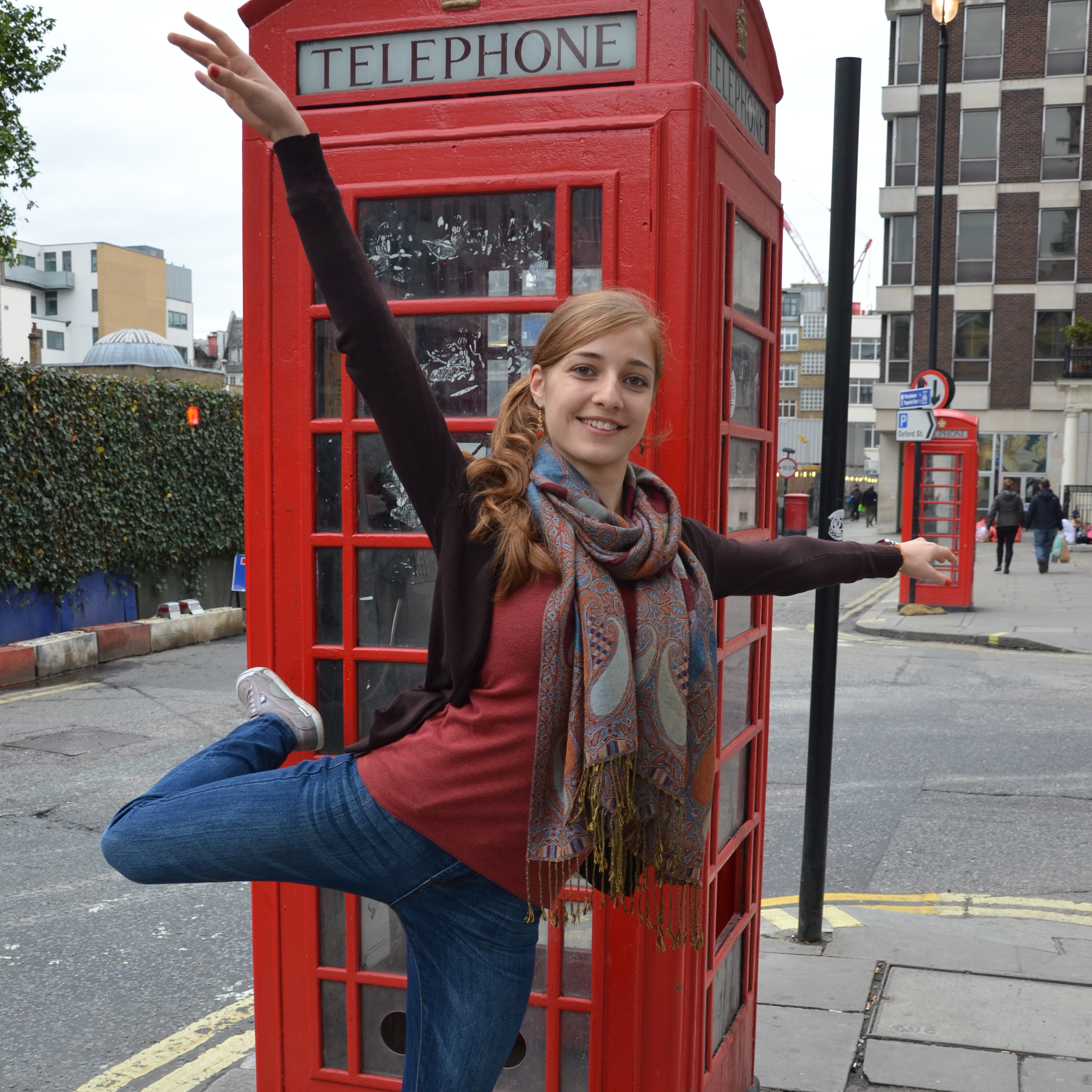 Dancing in London. 21/10/2012