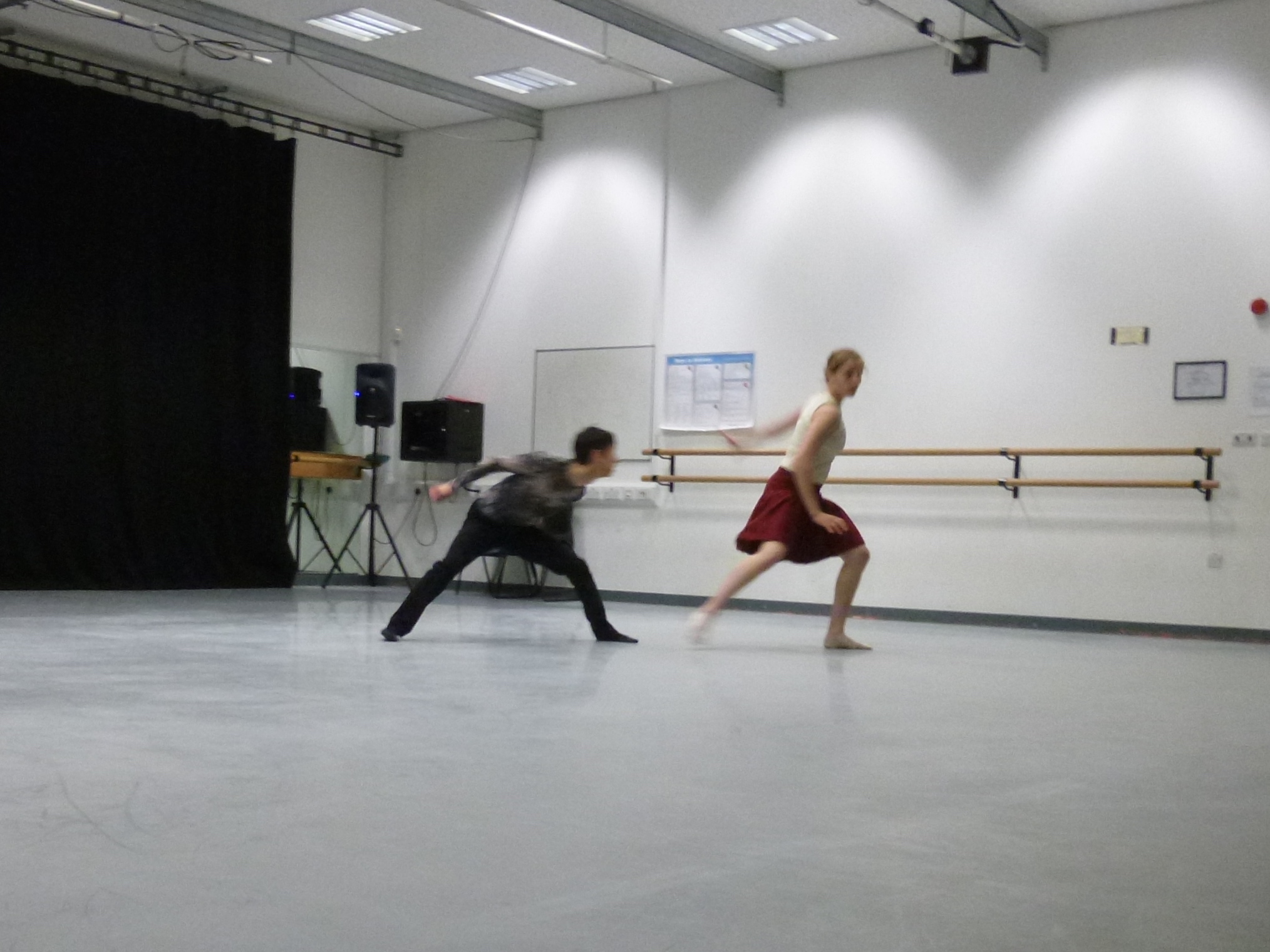 Yanaëlle and Antony on tour