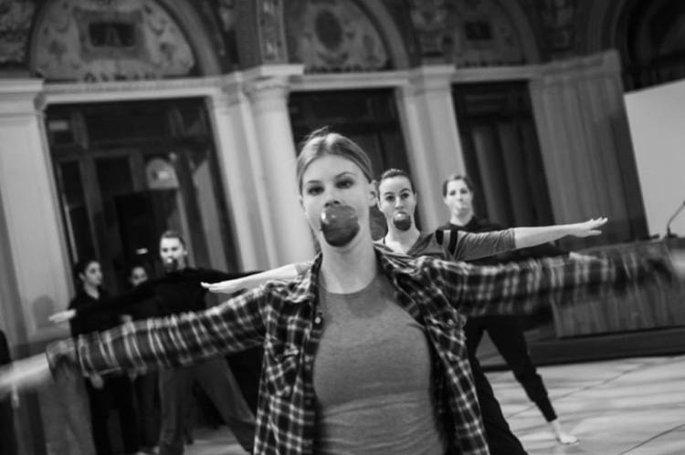 2015-12-13 Dance's Start Up VI presenting 'P-Work' at Salaborsa, Bologna