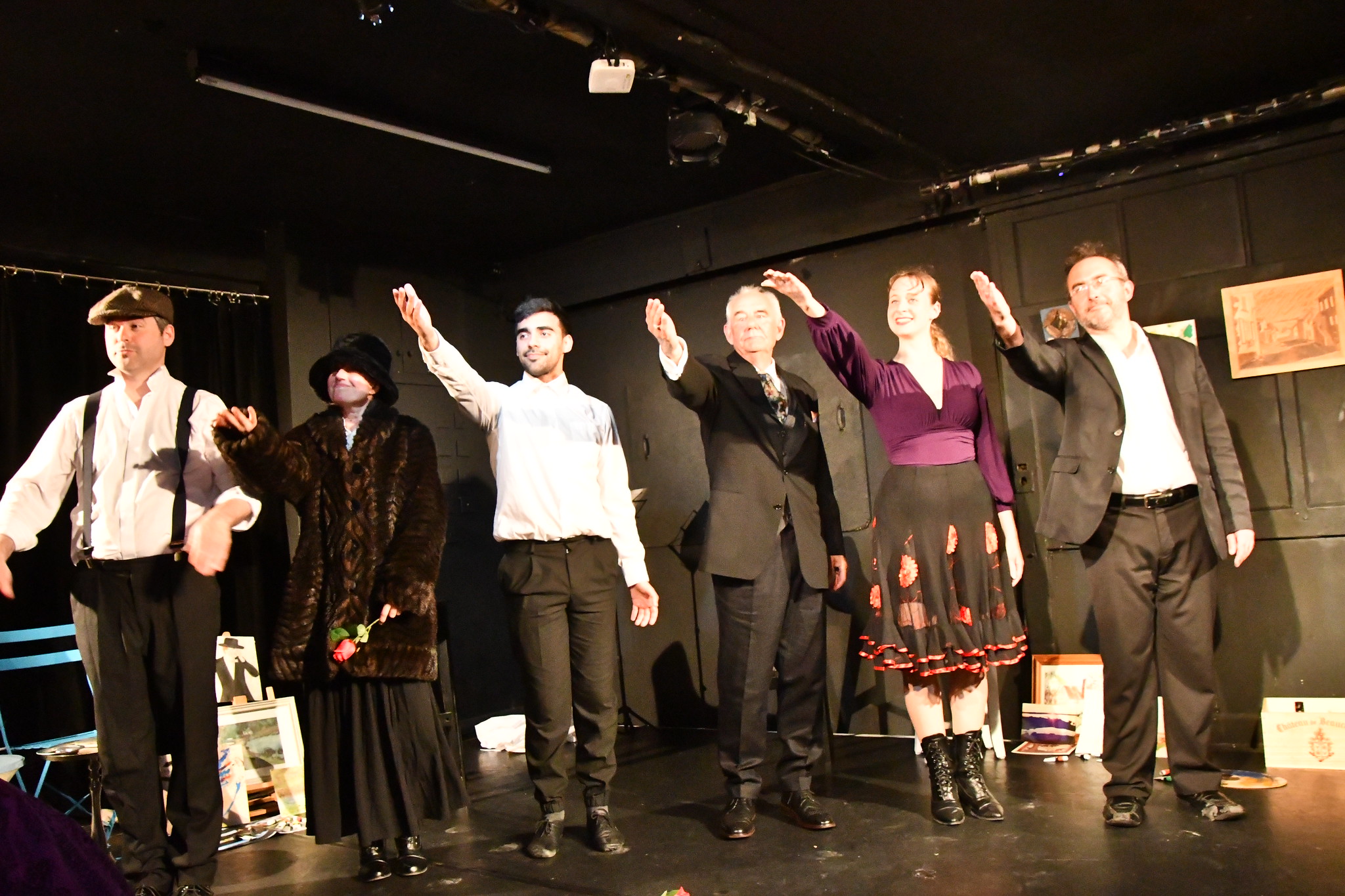 The cast of In Search of the Dance (02/05/2025) - Photo by Peter Williams