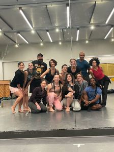 Cunningham Technique Teacher Training participants and course leaders (July 2025)